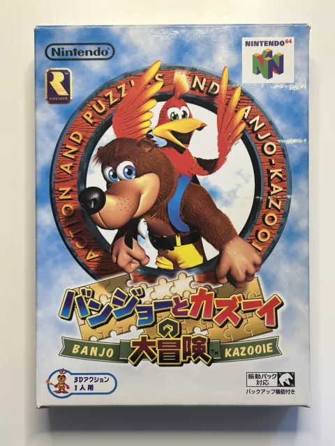 Banjo Kazooie 64 In Box NUS-P-NBKJ(JPN) Nintendo 64 Japan Edition 2