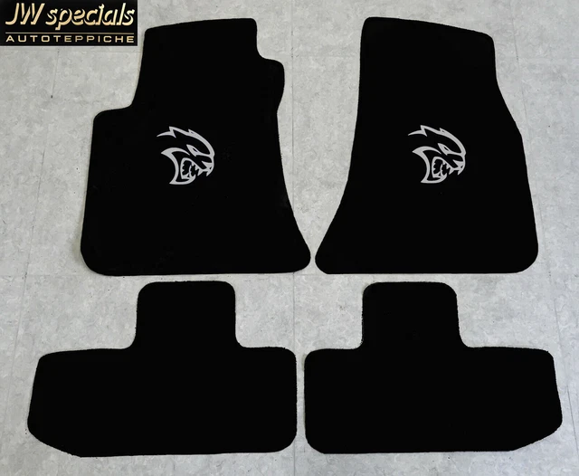Lot De 11 Tapis Antidérapants Anti-Poussière Sur Mesure Dodge Challenger 2015-2023 - Auprite