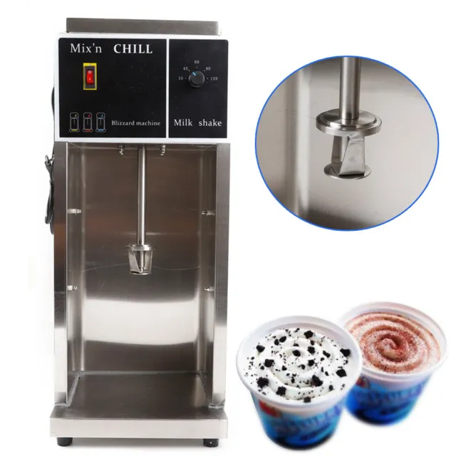 Commercial Electric Flurry Ice Cream Machine Maker Mixer Shaker Blender 500W New