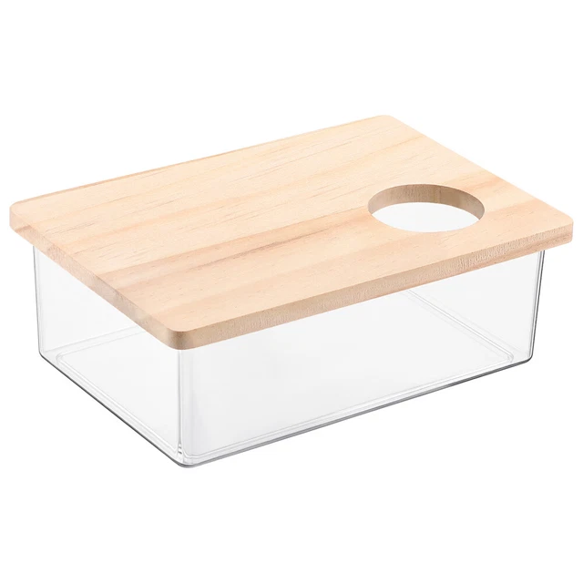 1 pz contenitore bagno criceto sandbox acrilico contenitore bagno criceto sabbia contenitore cincill