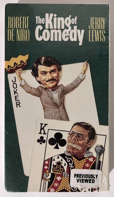 THE KING OF Comedy 1982 VHS Robert De Nero Jerry Lewis previously ...