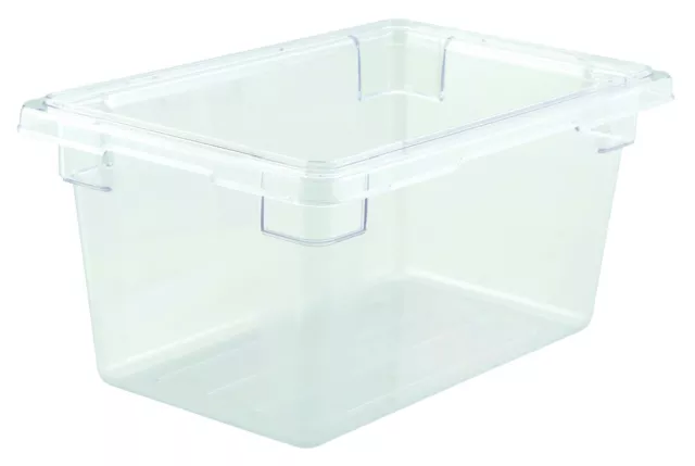 Food Storage Box, 12" x 18" x 9", Clear, PC (6 Each)