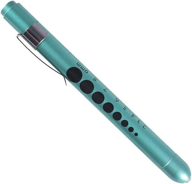 Aokin Medical Pen Light for Nurse Doctor, Reusable LED Medical Penlight with and