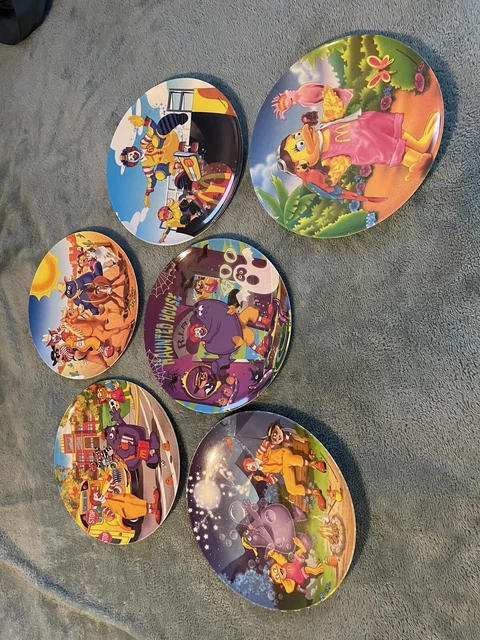 McDonalds Plates - Lot of 6