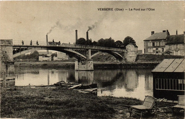 CPA VERBERIE-Le Pont sur l'Oise (423915)