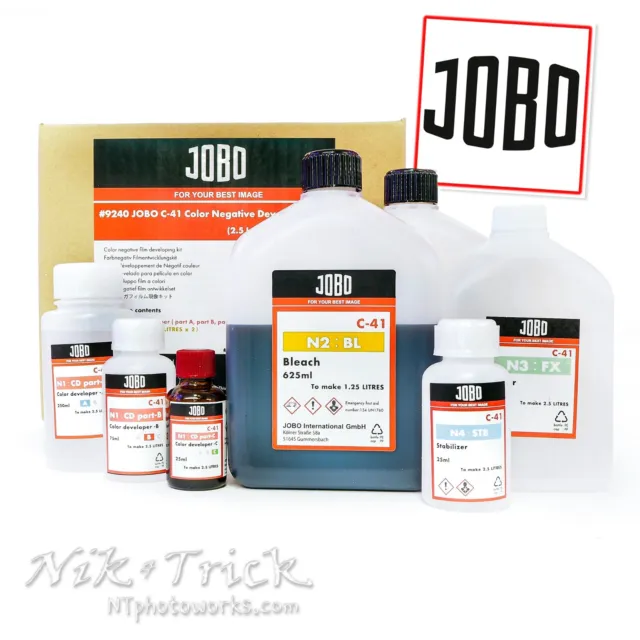 Jobo Six Bath C41 Kit 2.5lt ~ Brand New to the UK Top Quality Chemistry