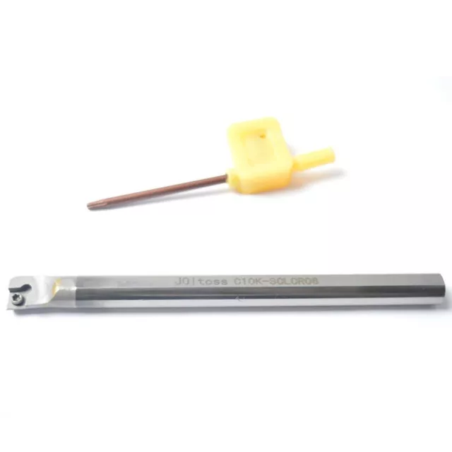 Solid Carbide Lathe Turning Tool Boring Bar Holder T8 C10K-SCLCR06 For CCMT0602
