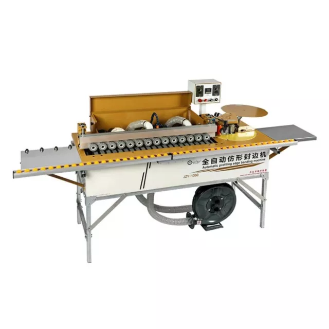 HC-1360 Automatic Edge Banding Machine with Imitation Round Arc Trimming