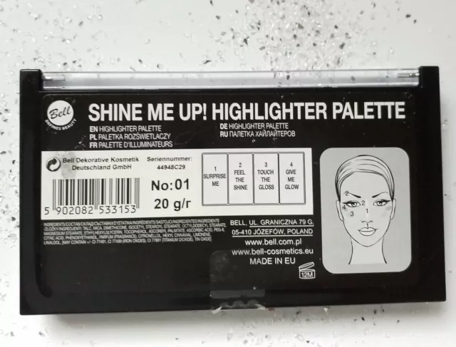 BELL: SHINE ME UP! - Highlighter Palette No:01 💝 20 g 2