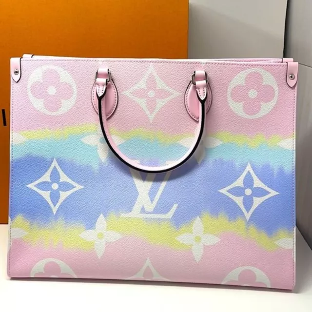 Louis Vuitton ST Tropez Bag CHARM Key FOB Pastel ByThePool 4 ESCALE OntheGo  NEW
