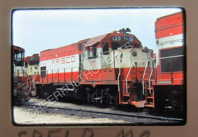 Original '79 Kodachrome Slide SLSF Frisco 120 GP15-1 Springfield, MO   34C61
