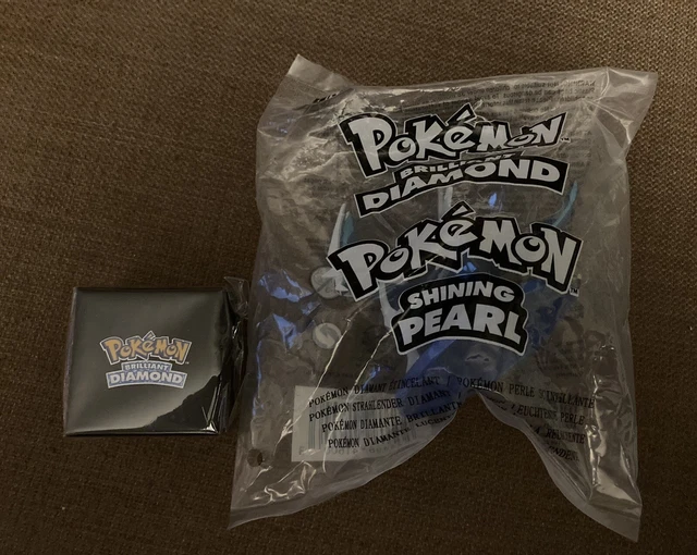 POKEMON BRILLIANT DIAMOND Dialga Figure sealed and Pin Pre Order Bonus