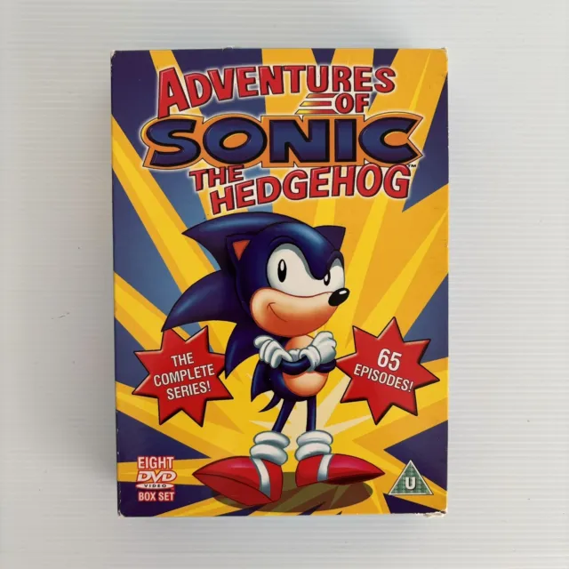 Sonic The Hedgehog The Complete Series | Rare DVD | Region 0 | Free Postage