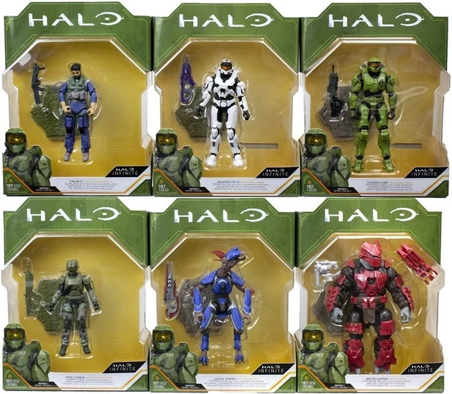 HALO INFINITE WORLD Of Halo Master Chief Marine Spartan Action Figure