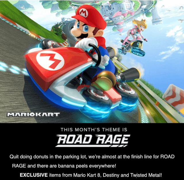 Loot Gaming May 2017 Road Rage Theme
