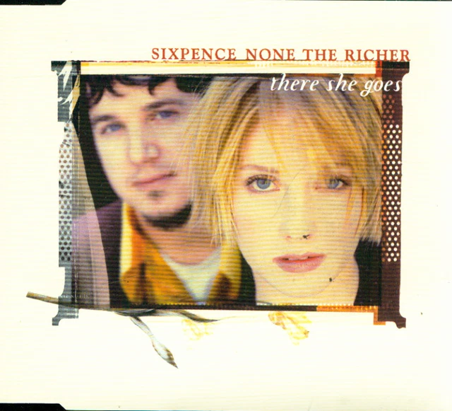 SIXPENCE NONE THE RICHER THERE SHE GOES (X14) 4 Track CD Single