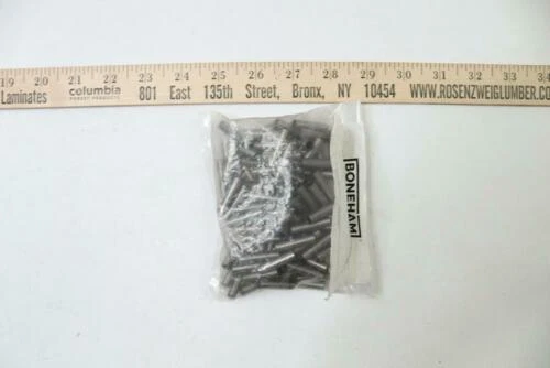 (100-Pk) Boneham Headless Press Fit Drill Bushing 1/4" x 1" P1616DY