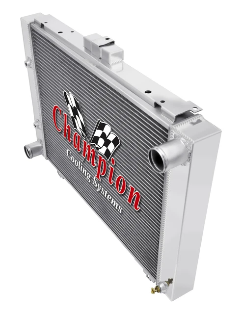 SUPER CHAMPION 4 Row All Aluminum Radiator for 1964 Ford Galaxie V8 ...