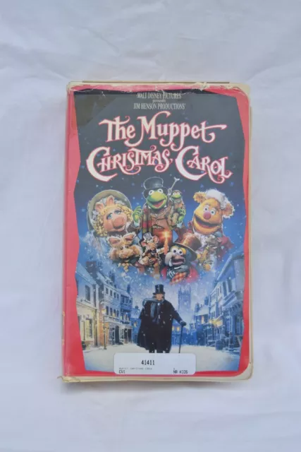 “The Muppet Christmas Carol” (VHS, 1993) Walt Disney Pictures With Jim Henson, G