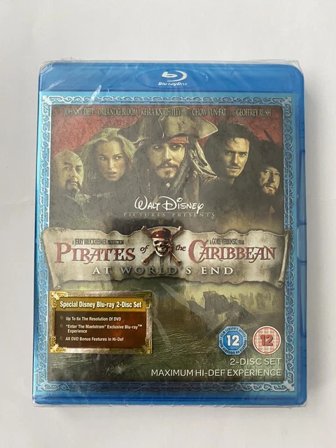 PIRATES OF THE Caribbean At Worlds End Blu-Ray Disney film £3.00 ...