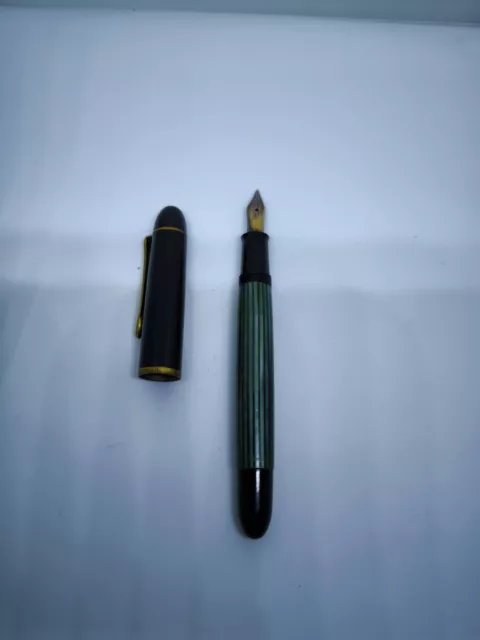 Pelikan 140 Füllfederhalter Antik 585 Gold Feder 14k