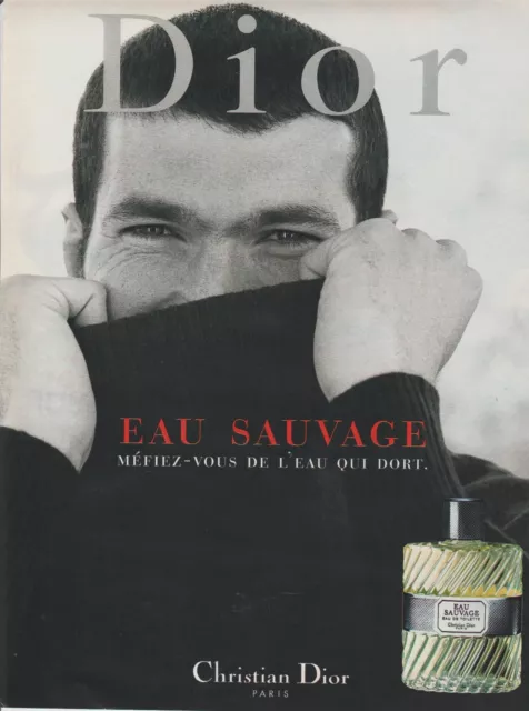 Publicité papier - advertising paper - Eau Sauvage de Dior
