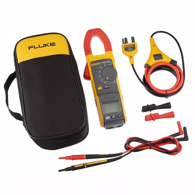 Fluke 381 Remote Display True Rms Ac/Dc Clamp Meter With Iflex and soft bag