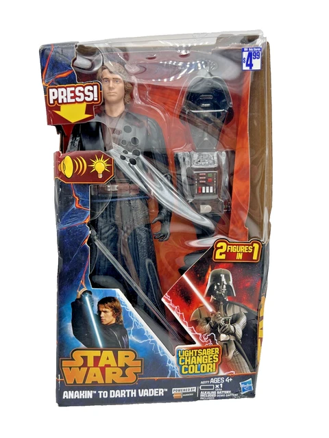 Hasbro Star Wars Anakin Skywalker to Darth Vader Action Figure 2013