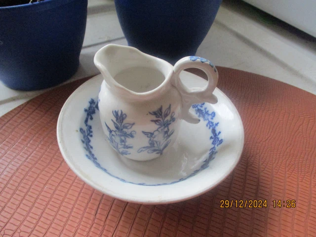 Service à Café Ancien - Dinette Grès De Saint-Uze - Vaisselle Rétro
