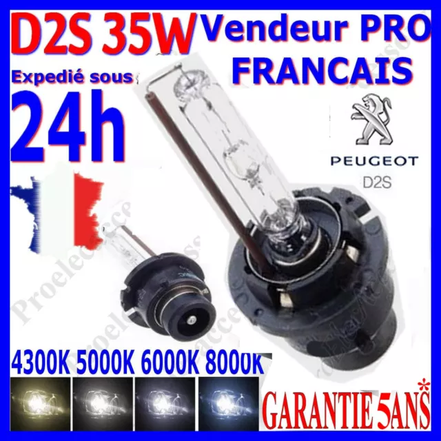 D2S Ampoule Xenon Lampe 35W Hid Phare Feu 12V Pour Peugeot 407 Sw Hdi 16V