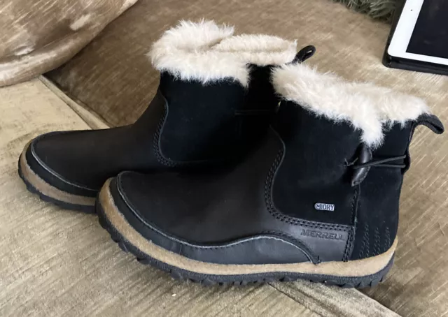 MERRELL TREMBLANT PULL On Polar Waterproof Womens Winter Boots