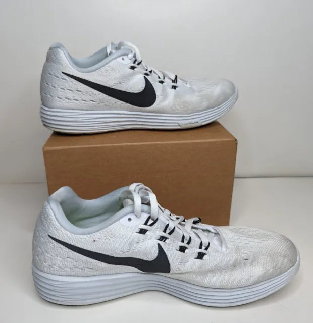 Nike Lunartempo 2 Womens Size 9 Running Shoes Sneakers White 818098-100