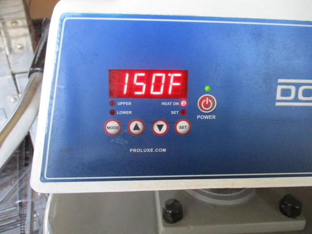 Clean Proluxe Doughpro Dp1100 Heated Dough Press.  Tortillas, Naan & Flatbread