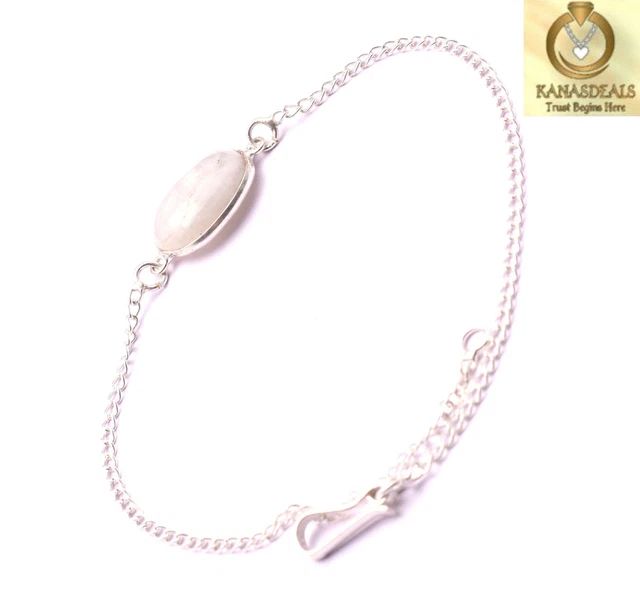 Rainbow Moonstone Plated Bracelet Superb Jewellery 3 GM Value-Priced @1.99-71474