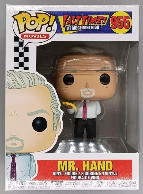 Funko POP #955 Mr. Hand - Fast Times at Ridgemont High with POP Protector