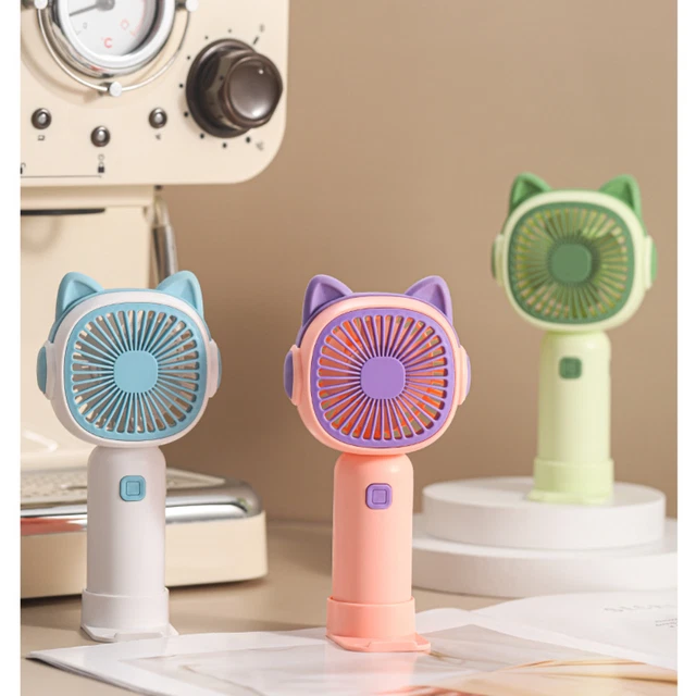 USB CHARGING MINI Fan Low Noise Handy Fan Convenient Handheld Fan ...