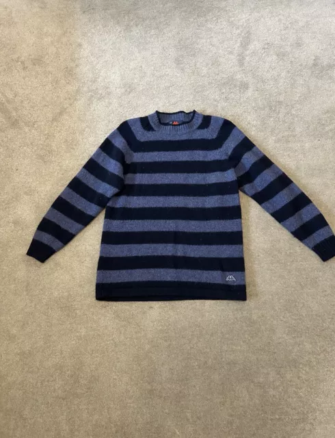 Vintage Kappa 100% Lana Shetland Wool Jumper