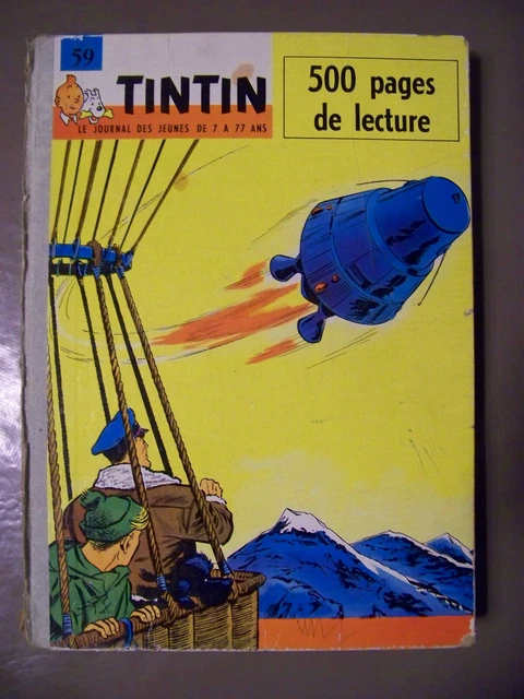 Recueil du journal Tintin n°59 de 1963