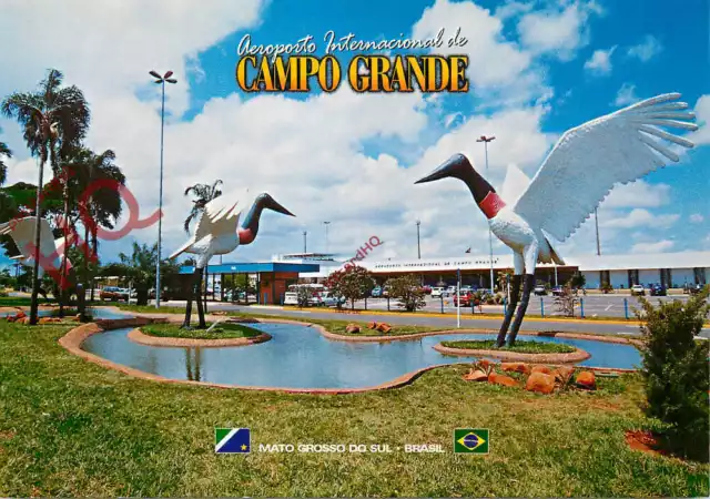 Picture Postcard: Aeroporto Internacional De Campo Grande