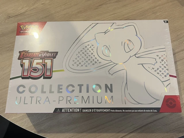 🇫🇷 COFFRET ULTIMATE Collection Ultra-Premium Pokémon 151 EV3.5 Mew ...