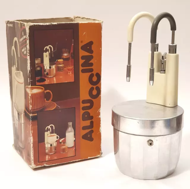 Cafetière italienne vintage Moka expresso ALPU Puppieni ALPuccina