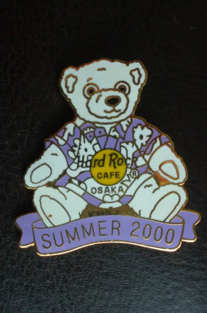 HRC Hard Rock Cafe Osaka Summer Teddy Bear 2000 LE500 Herrington