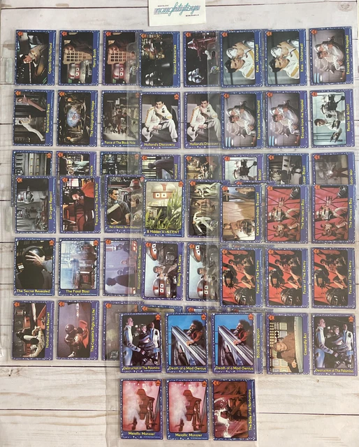 VTG 1979 WALT Disney The Black Hole Trading Cards Lot (60) Some