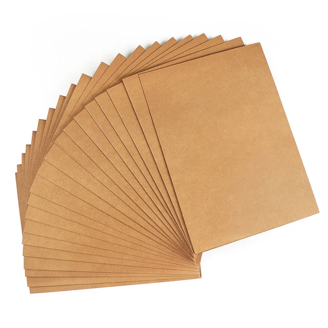 Lot De 12 Dossiers En Papier Kraft – Dossiers A4 Avec Fentes Pour Cartes, Dossiers à Insertion Unique Pour Bureau, école, Rapports D'affaires, Présentations, Maison Et Réunions