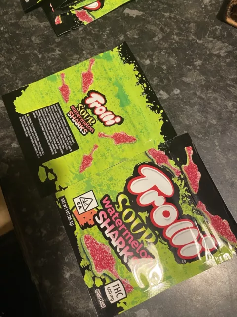Sour Watermelon Edible Packaging Packaging X50