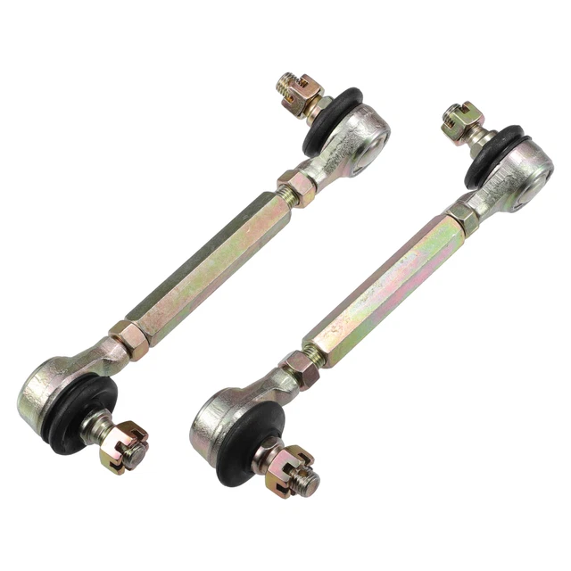Rótula De Dirección Para ATV Quad – Par De Articulaciones De Barra De Acoplamiento, Metal Resistente, Rosca M10