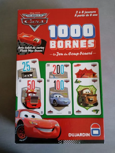 Jeu de société Cars disney pixar - Le jeu de 1000 Mille bornes - Complet !!