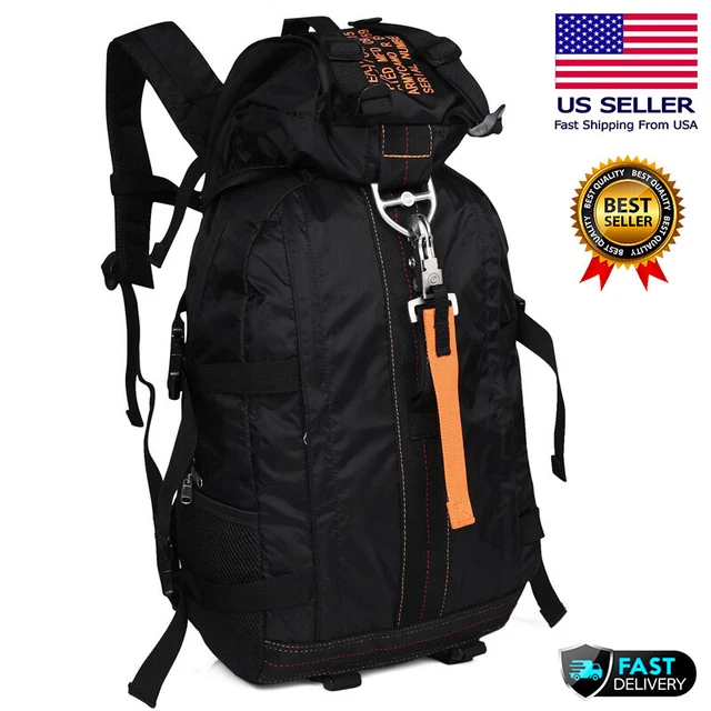Waterproof Hiking Backpack Climbing Outdoor Bag Camping Sport Travel Bags US✅✅