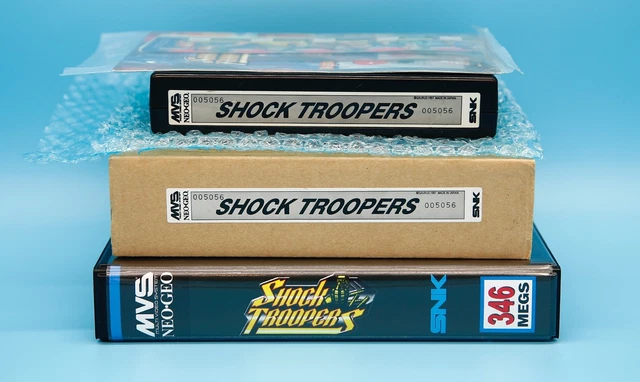 artouhe Shok Troopers 2nd Squad Neo Geo MVS anton Genève
