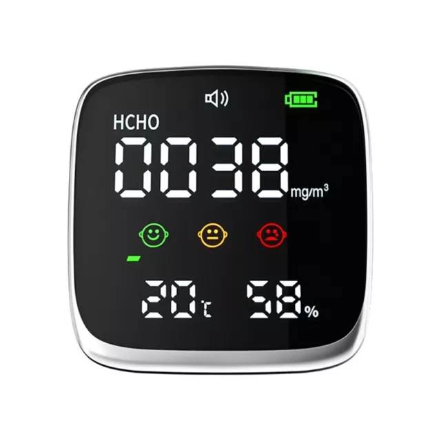 Digital Formaldehyde Monitor Hygrometer Air Quality Monitor Sesnor